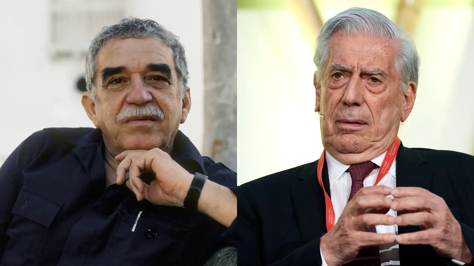 los escritores gabriel garcia marquez y mario vargas llosa b428de3f98