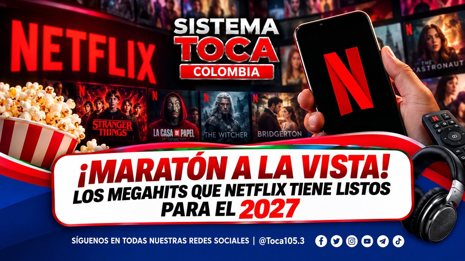 Inicio - Toca ¡Maraton Netflix A La Vista 1